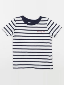 Monoprix - tee-shirt bleu - 4 ans