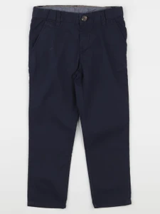H&M - pantalon bleu - 4/5 ans
