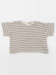 Zara - tee-shirt beige - 4 ans