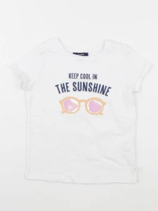 Okaidi - tee-shirt blanc - 6 ans