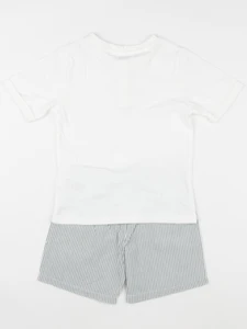 Vertbaudet - pyjama coton blanc, vert - 6 ans