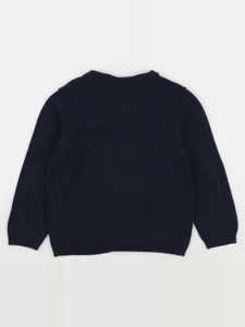 Mango - gilet bleu - 5/6 ans