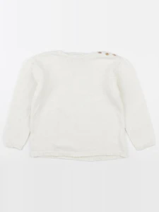 Les Enfantines - pull beige - 5/6 ans