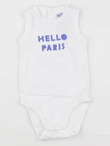 Jacadi - body blanc - 6 mois