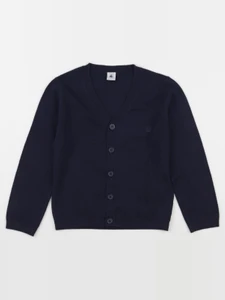 Petit Bateau - gilet bleu - 6 ans