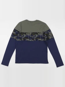 IKKS - tee-shirt vert, bleu - 14 ans