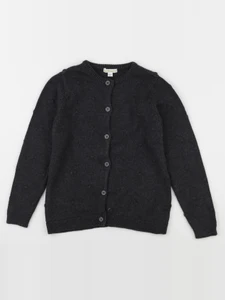 Vertbaudet - gilet gris - 8 ans