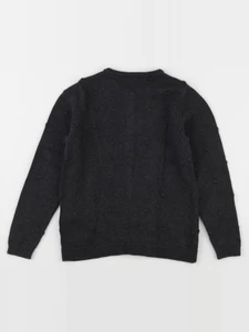 Vertbaudet - gilet gris - 8 ans