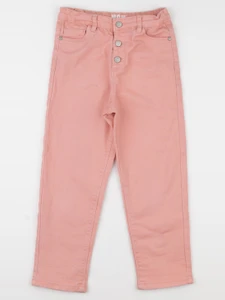 Vertbaudet - jean rose - 7 ans