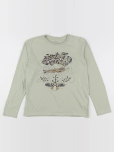 Cyrillus - tee-shirt vert - 12 ans