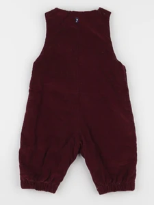 Jacadi - salopette rouge - 3 mois