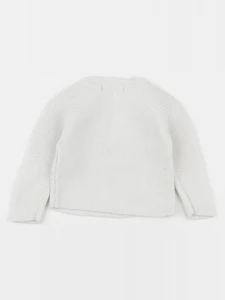 Zara - pull beige - 1/3 mois