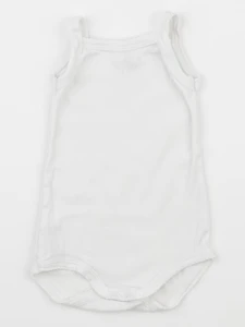 Petit Bateau - body blanc - 3 mois