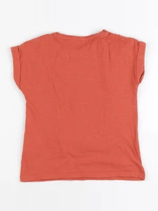 Vertbaudet - tee-shirt orange - 4 ans