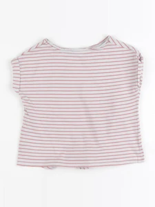 Vertbaudet - tee-shirt gris - 2 ans