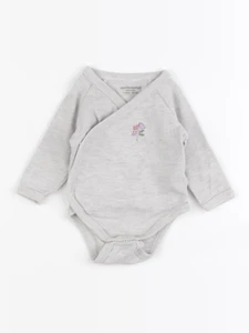 Vertbaudet - body gris - 1 mois