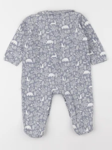 Vertbaudet - pyjama coton bleu - 6 mois