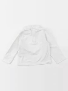 Vertbaudet - sous-pull coton blanc - 6 mois