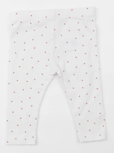 Vertbaudet - legging blanc - 6 mois