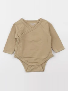 Vertbaudet - body marron - 1 mois