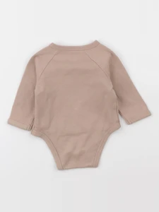 Vertbaudet - body marron - 1 mois