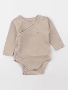Vertbaudet - body beige - 3 mois