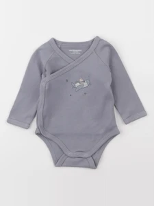 Vertbaudet - body bleu - 3 mois