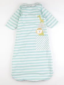 Vertbaudet - gigoteuse blanc, vert - 18/36 mois