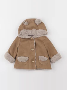 Zara - manteau marron - 3/6 mois