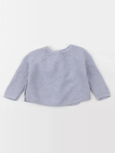 Zara - gilet bleu - 3/6 mois