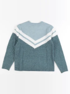 Vertbaudet - pull bleu - 8 ans