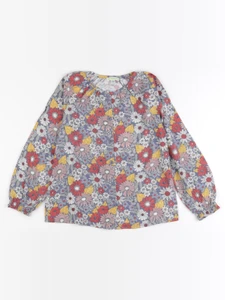 Vertbaudet - blouse bleu - 8 ans