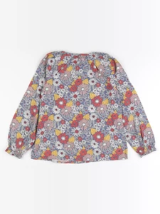 Vertbaudet - blouse bleu - 8 ans