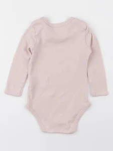 Vertbaudet - body rose - 12 mois