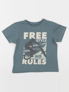 Vertbaudet - tee-shirt vert - 5 ans