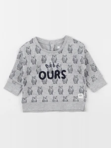 La Redoute - sweat gris - 6 mois