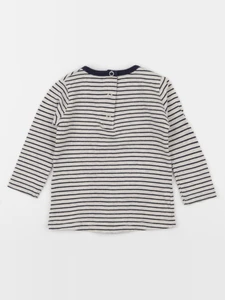 La Redoute - tee-shirt bleu, gris - 6 mois