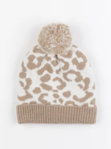 Vertbaudet - bonnet beige - 2/3 ans