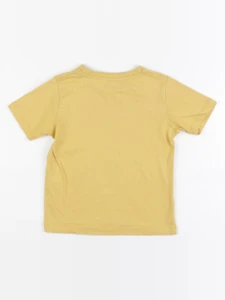 Vertbaudet - tee-shirt jaune - 5 ans