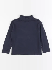 Vertbaudet - sous-pull bleu - 5 ans