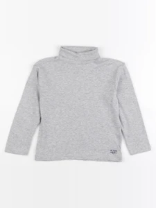 Vertbaudet - sous-pull gris - 5 ans