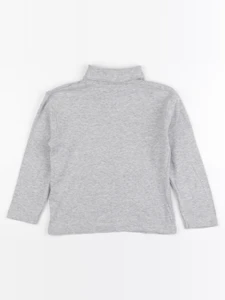 Vertbaudet - sous-pull gris - 5 ans