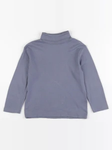 Vertbaudet - sous-pull bleu - 5 ans