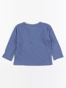 Vertbaudet - tee-shirt bleu - 18 mois