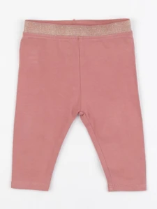 Vertbaudet - legging rose - 3 mois