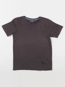 Vertbaudet - tee-shirt marron - 8 ans