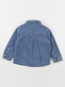 Vertbaudet - chemise bleu - 24 mois