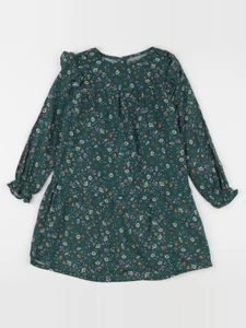 Vertbaudet - robe vert - 5 ans