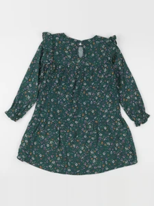 Vertbaudet - robe vert - 5 ans