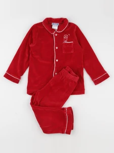 Jacadi - pyjama velours rouge - 4 ans